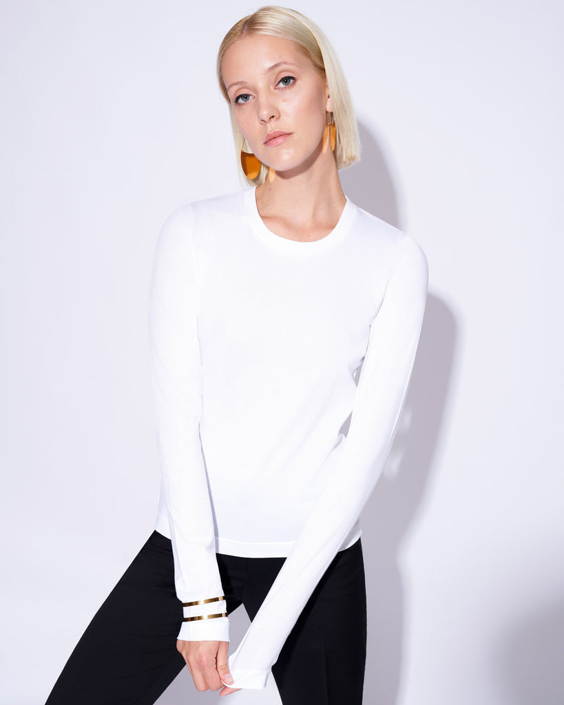 Longsleeve DAGMAR white-PATERMO